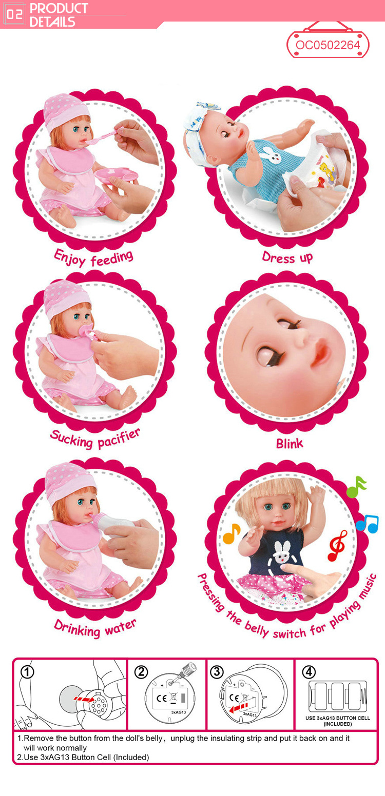 Under 5 dollar items realistic newborn baby dolls for 2 year old girls