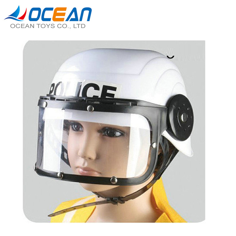 Children plastic police helmet toy OC0226153