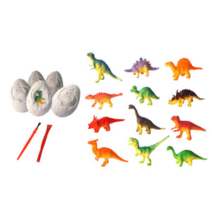 Mystery excavation model dinosaur egg fossil egg digging kits toy for kids