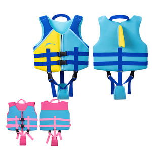 Summer safety pool foam floating toddler swimming vest kids life jacket