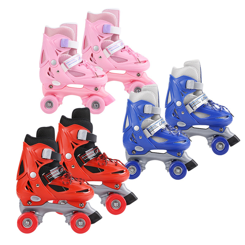 Kids winter XS size ice skating 2in1 adjustable ice skates ice skating shoes