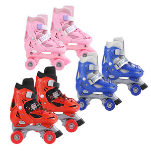 Kids winter XS size ice skating 2in1 adjustable ice skates ice skating shoes