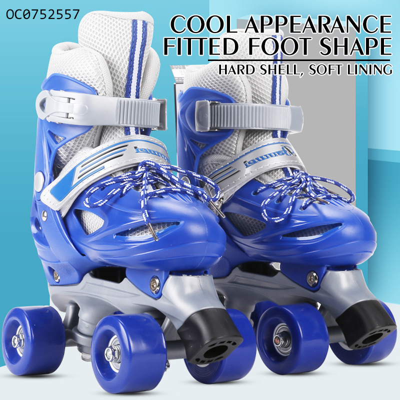 Kids winter XS size ice skating 2in1 adjustable ice skates ice skating shoes