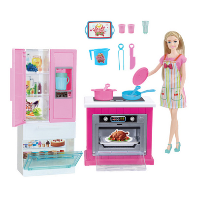 Kids toys fashion doll fashion doll toy kitchen 11 inch fashion dolls for girls