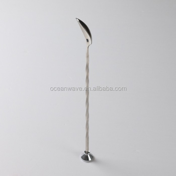 Stainless steel long handle ice cream scoop coffee scoop