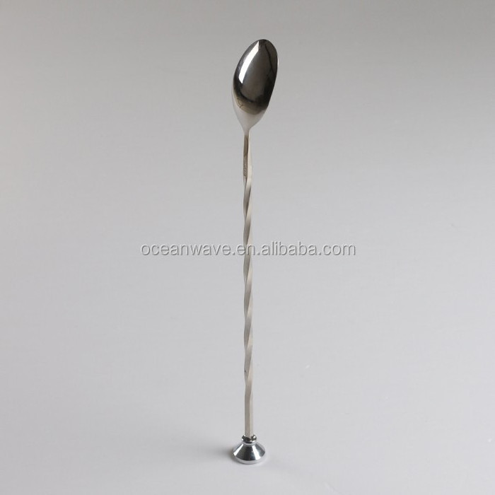 Stainless steel long handle ice cream scoop coffee scoop