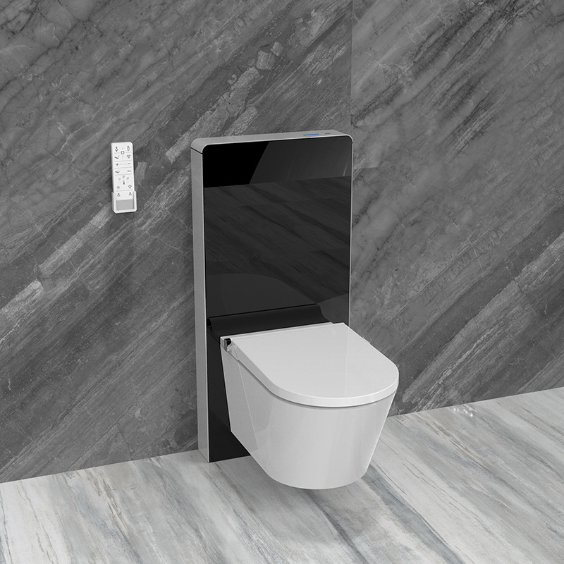 Intelligent Inodoro Wc Sanitary Ware Fully Electronics High-End Smart Bathroom Ceramic Wall Hung Toilet