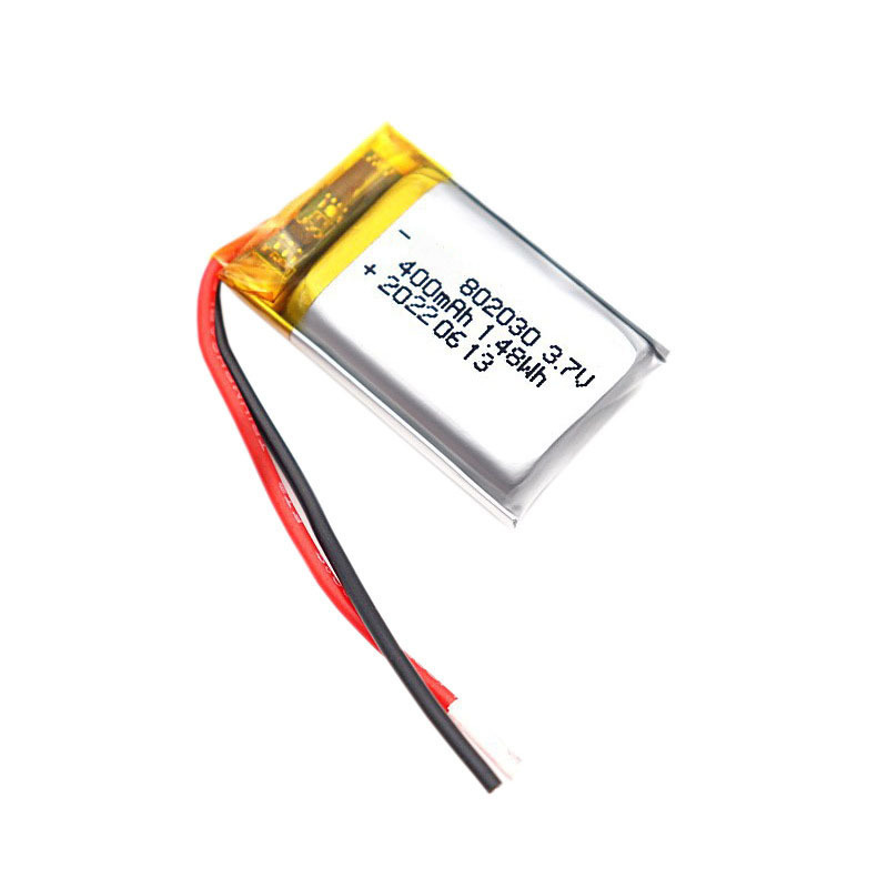 OCELL 802030 Rechargeable Li-PO Cell 3.7V 400 mAh Li-Polymer Battery for Geolocation Gadgets/Fiber Optic Tester