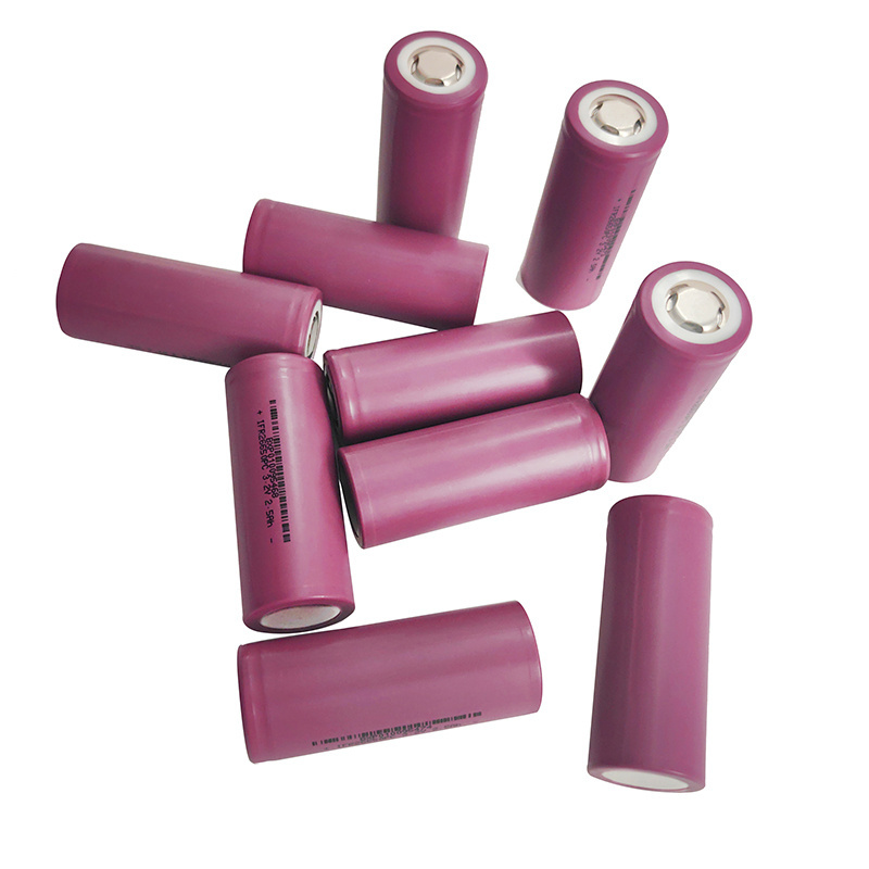 Cylindrical Rechargeable LiFePo4 Battery 2.5Ah 3.2V Lithium Ion Batteries 26650 3.2V 2500mAh LiFePo4 Battery