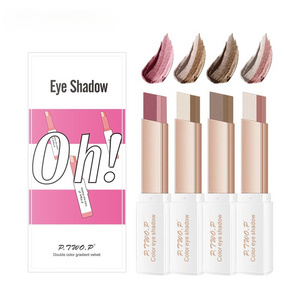 PTWOP Private Label 2 in 1 Waterproof  Long-lasting Eye Makeup Highlighter Stick Eyeshadow Stick  for Daily Life or Party