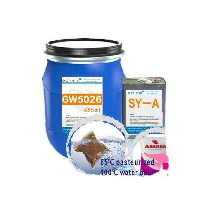 Water Based Film Lamination Adhesive Glue Polyurethane Resin Adhesive Glue environmentally friendly for flexible packaging