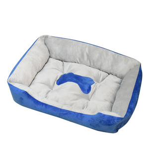 Dog Soft Bed Pet Blanket Beds & Accessories Cat Pad Four Seasons Dog Bone Toy Summer Dog Beds