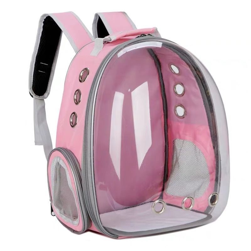 Durable Space Capsule Transparent Design Airline Approved Expandable Dog Carrier Bag Pet Backpack