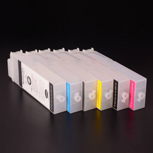 Ocinkjet 6 Colors 260ML PFI 102 Empty 510 Refillable Ink Cartridge For Canon IPF700 IPF605 iPF 500 510 600 610 700