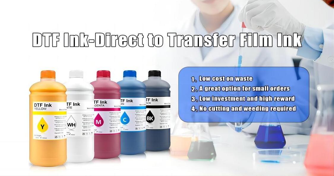 Ocinkjet High Quality 1000ML/Bottle Ink DTF Bank Textile Ink For Epson DX5/DX7/XP600/TX800/WF4720/I3200 Printer