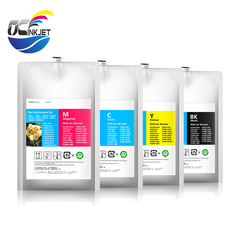 Ocinkjet 2000ML/Bag SB53 SB54 Sublimation Dye Ink For Mimaki CJV150 JV33 JV34-260 JV150 J300