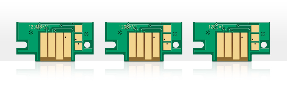 Ocinkjet Auto Reset Chip For Canon PFI 120 Chip For canon TM300 TM-200 205 300 305 Printer