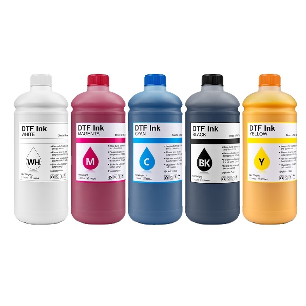 Ocinkjet PET Transfer Film Digital Printing Textile DTF UV DTG Ink Set For Epson P903 DX5 5113 L1800 L805 Printer