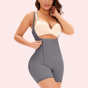 New Design High Quality Hip Tummy Control Body Slimming Bodysuit For Women plus size  Shapewear Custom logo