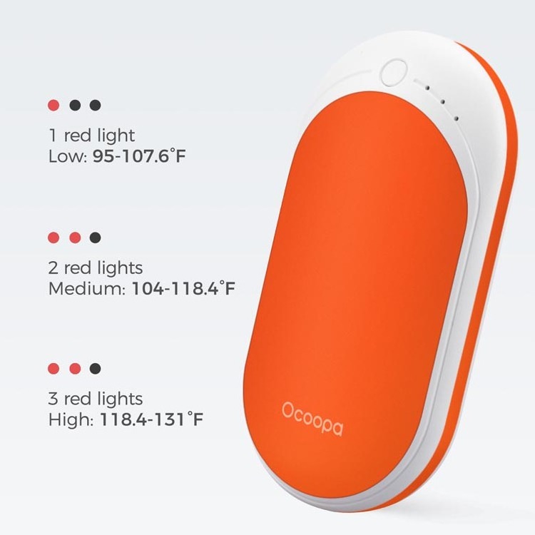 OCOOPA Portable Mobile Power Bank 5200Mah Charging Treasure Hand Warmer