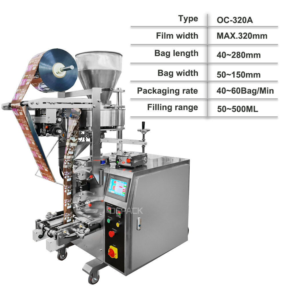 5g 100g 200g 500g 1kg Fully Automatic Grains Rice Beans Microwave Popcorn Sugar Packing Machine