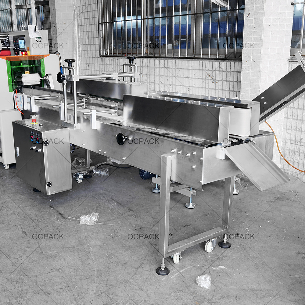 Flexible kitchen and toilet paper roll tissue packing machine