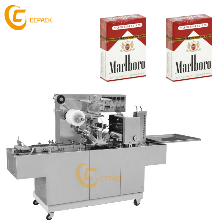 Professional Manufacturer mini  shisha hookah cellophane box wrapping machine packing machine