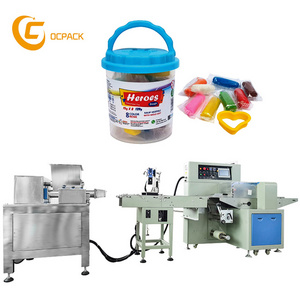 Automatic extruder machinery sugar fondant paste modeling clay play dough paste plasticine light clay play dough packing machine