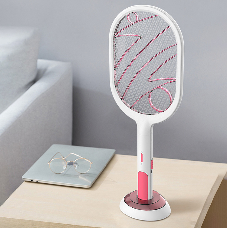 China Factory High Quality Products New Arrival Rechargeable Handheld Insect Bat Fly Killers Electric Mosquito Swatter