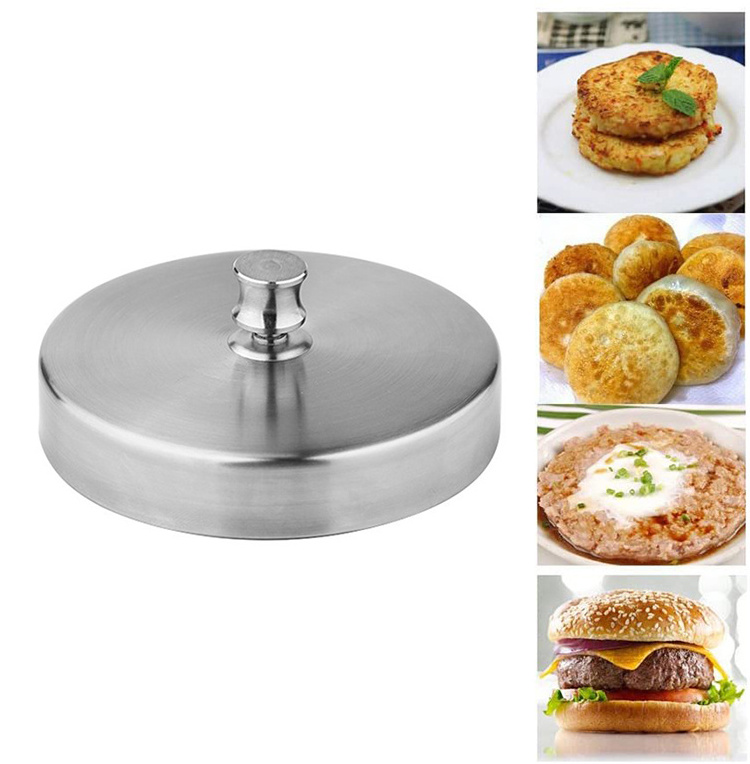 Online Hot Sale Home Kitchen Meat Sandwich Hamburg Press Mold Stainless Steel 304 Burger Press