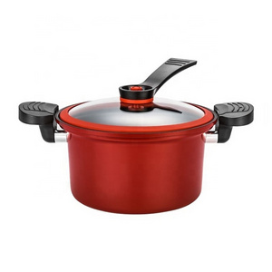 online's best-selling new vacuum micro-pressure soup pot pressure cooker stew pot non-stick cooker suitable for induction cooker