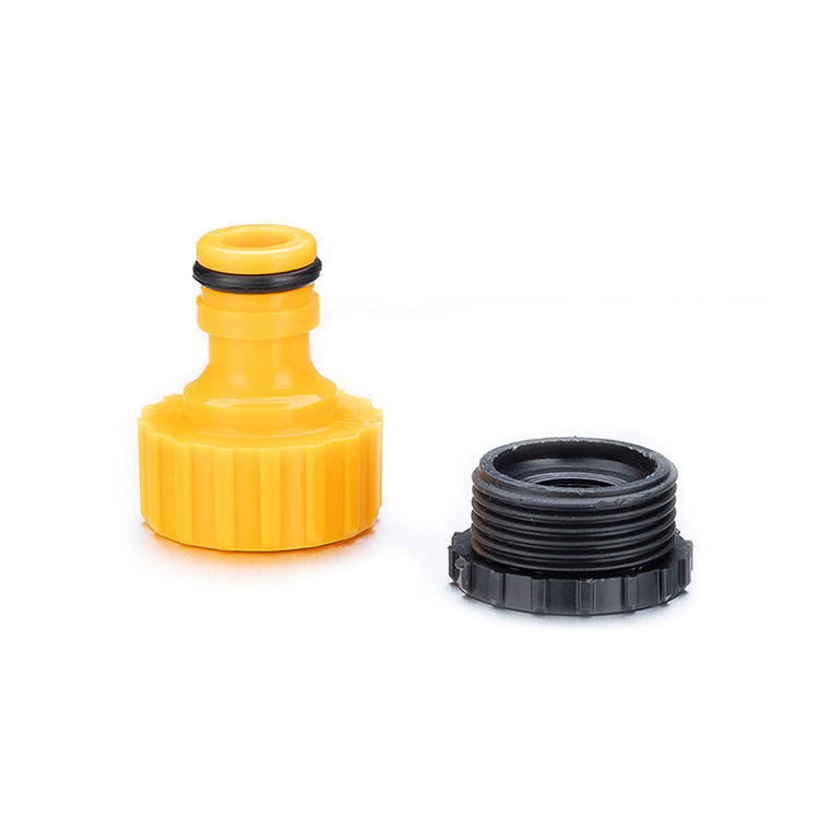 Home And Gardening Plastic Standard Faucet Nipple Connector 1/2 Thread Standard Connector