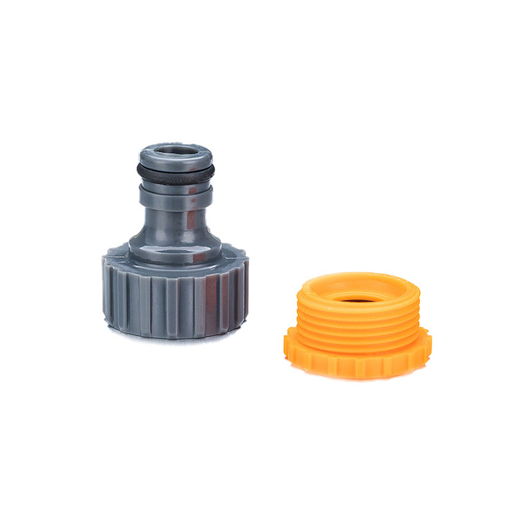 Home And Gardening Plastic Standard Faucet Nipple Connector 1/2 Thread Standard Connector