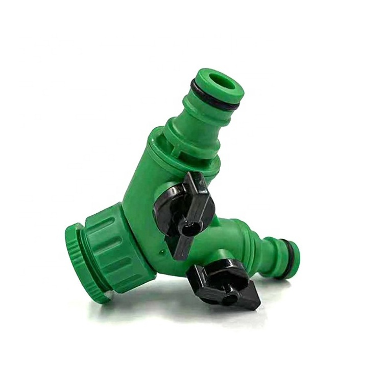 Car Wash Water Gun Three-way Conversion Joint Garden Plastic Belt Switch Water Pipe Joint Y-type Three-way Conversion