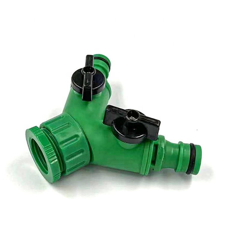 Car Wash Water Gun Three-way Conversion Joint Garden Plastic Belt Switch Water Pipe Joint Y-type Three-way Conversion