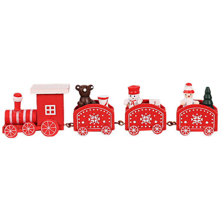 Christmas Tree Decoration Wood Truck Hanging Crafts Wooden Christmas Ornaments for Home Fireplace