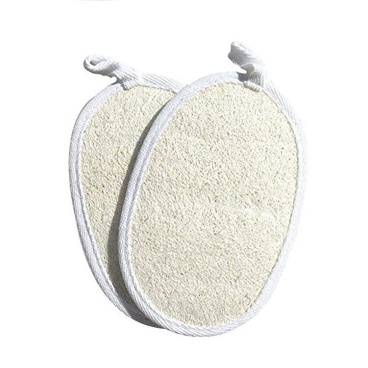 Loofah Luffa Bath Body Sponge Bathroom Shower Exfoliating Scrubbers Brush Body Spa Massager Towel Hot Sale New Natural 10*14.5cm