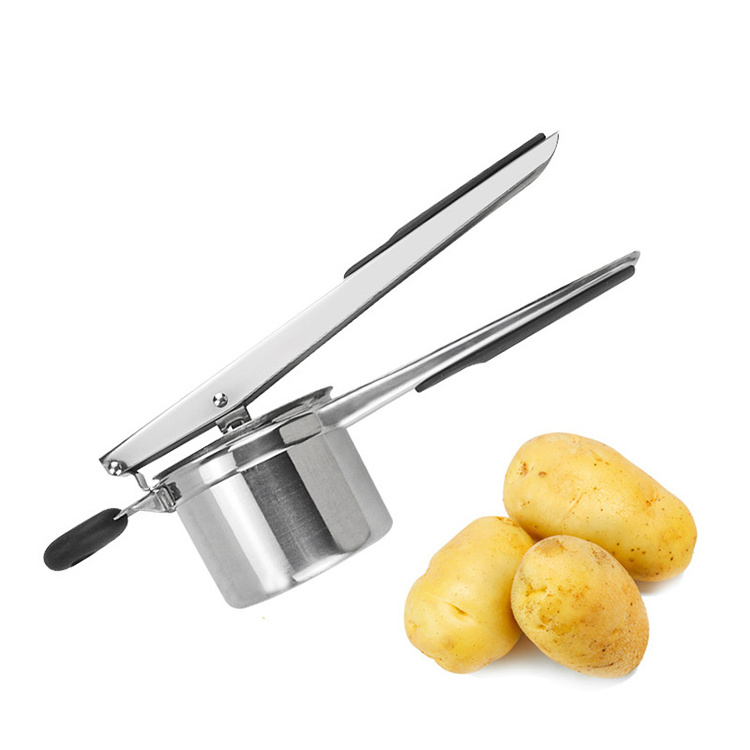 Kitchen Gadget Heavy Duty Stainless Steel Potato Masher Potato Ricer for Perfect Mashed Potatoes