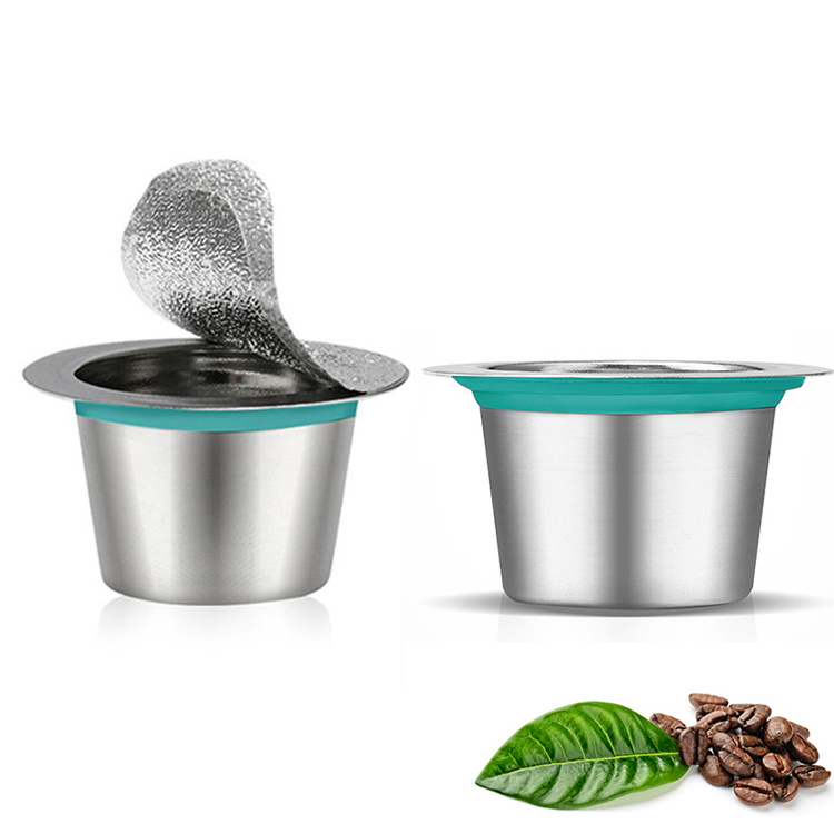 New Trending Popular Products Kitchen Gadgets Home Office Portable Stainless Steel Metal Reusable Capsule Coffee