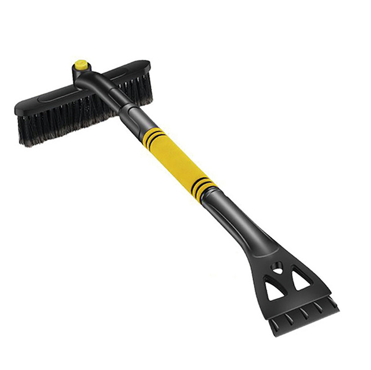 Retractable Snow Brush Ice Shovel Car Vehicle Snow Ice Scraper Snobroom Snowbrush Shovel Removal Brush Scraper Clean Ice Plastic