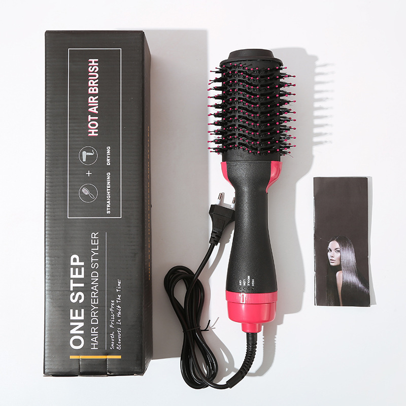 Professional Hot Cold Hair Brush Dryer Comb Hot Air Brush Styler One Step Hair Dryer And Volumizer