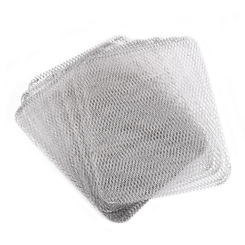 Wholesale round bbq wire mesh grill disposable wire bbq net barbecue wire mesh stainless steel bbq mesh for home barbecue