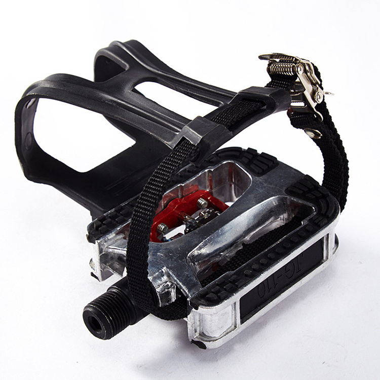 Hot Sale Aluminum Alloy Exercise Spinning Cleats Self-Locking Indoor Fitness Racing Bike Pedals