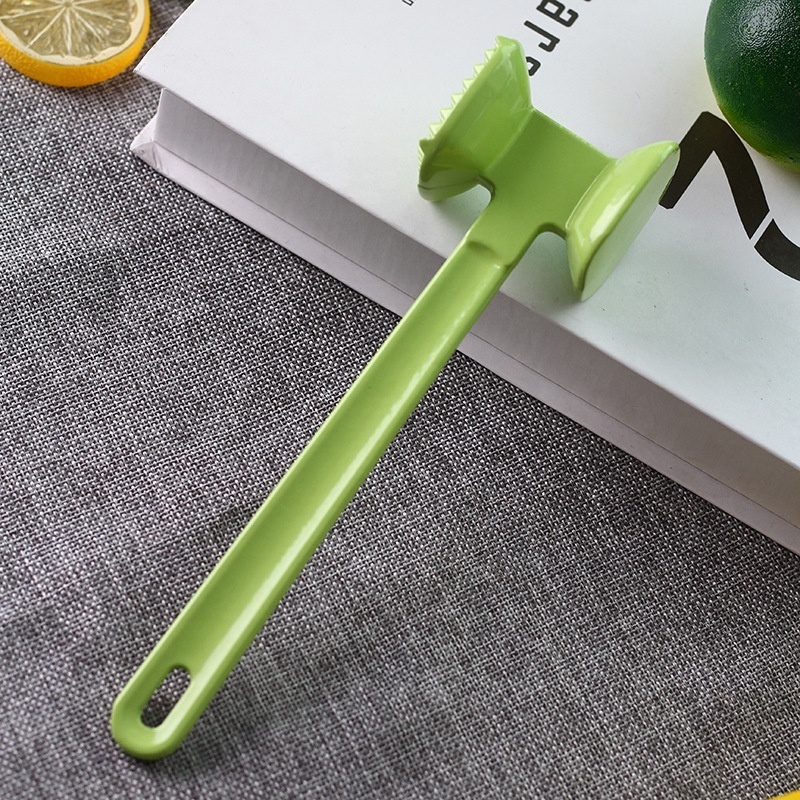 Kitchen Gadget Aluminum Alloy Dual Sided Meat Hammer Meat Tenderizer Mallet for Steak Beef Fish