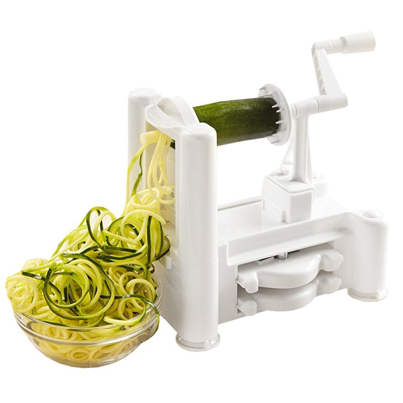 Best Selling Chopper and Peeler Stainless Steel 3 Blade Spiralizer Vegetable Spiral Slicer