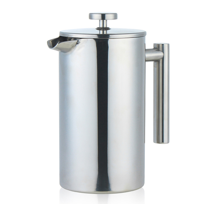 online Hot Sell French Coffee Press - Stainless Steel Coffee Maker 34oz 1L Thermal Coffee Server Pot