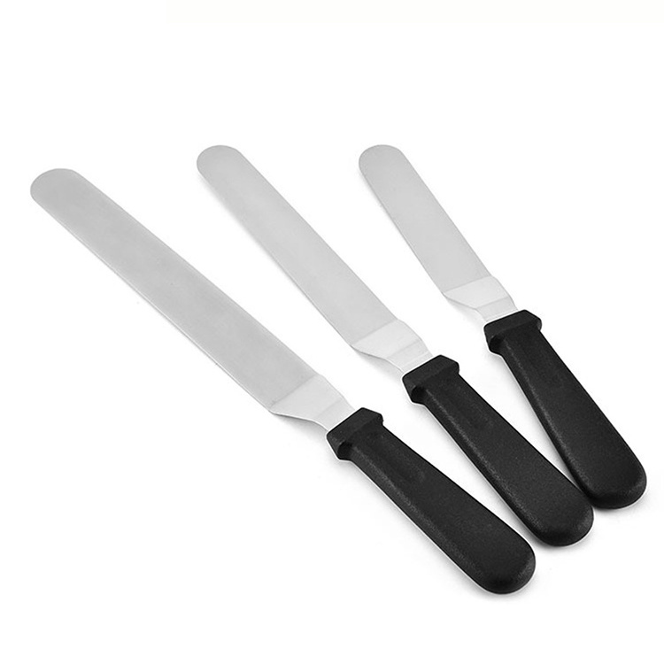 Angled Stainless Steel Offset Spatula Cake Spatula Cake Stripper Knife Professional Cake Decorating Frosting Spatulas