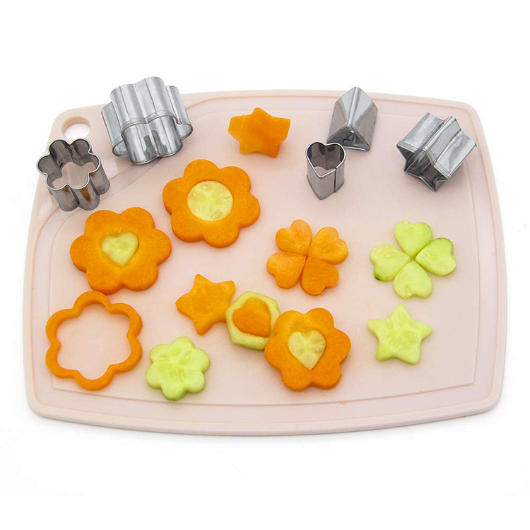 Online Top Seller 2024 New Baking Tool 24 PCS Stainless Steel Halloween DIY Tools Heart Star Biscuits Mold Cookie Cutter Set