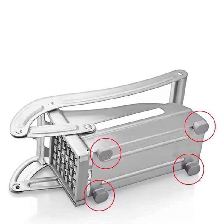 Hot KitchenTool manual stainless steel french fry cutter chips potato chipper slicer vegetable cutter