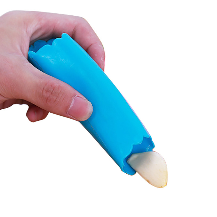 Creative Silicone Garlic Peeler Vegetable Peeler Practical Kitchen Gadget Garlic Stripper Tube Peeling Garlic Peeling